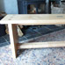 Presentation bench in ash